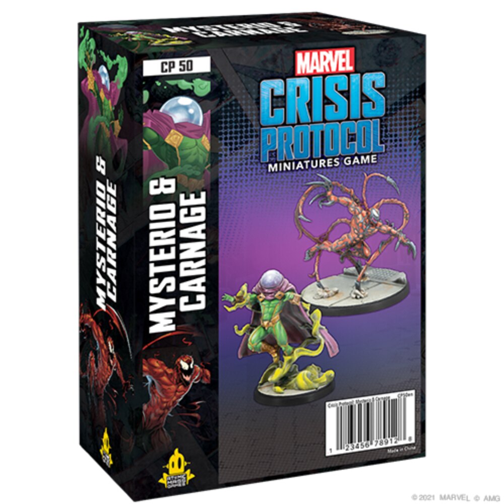 Marvel Crisis Protocol - Mysterio and Carnage