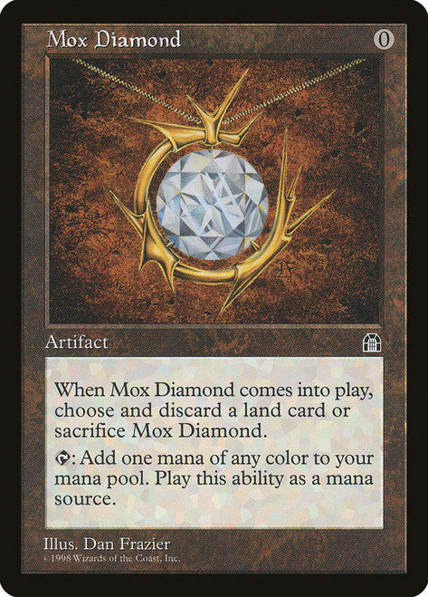 Mox Diamond (Moderate Play)