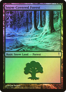 Snow-Covered Forest (Foil)